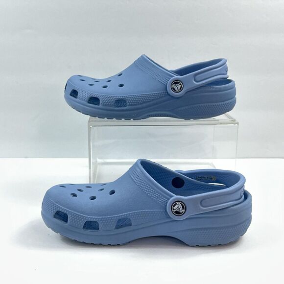Crocs Classic Clog Shoes Womens Size 6 Mens 4 Light Blue Slip On Comfort - Picture 3 of 11